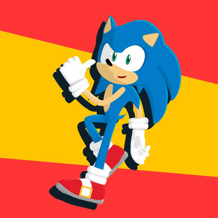 Sonic the Hedgehog 3D Model